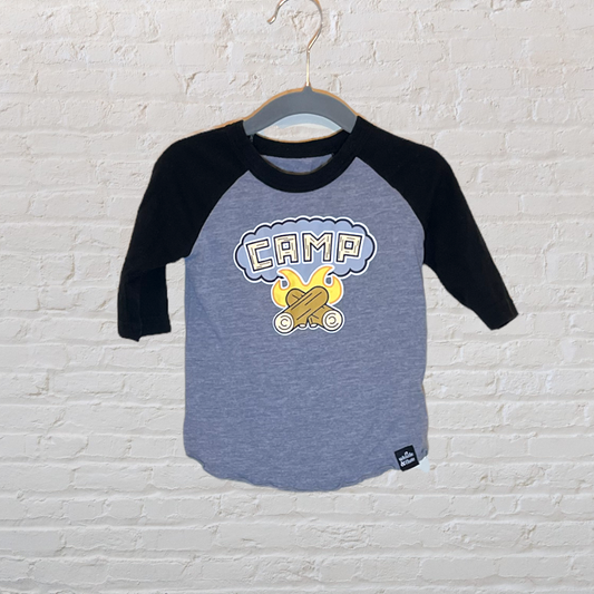 Whistle & Flute "Camp" Raglan Long-Sleeve (12-18)