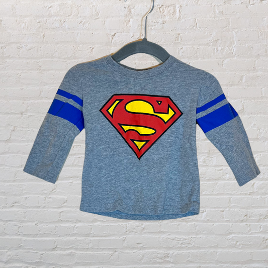 DC Comics Superman Long-Sleeve (3-6 & 6-12)