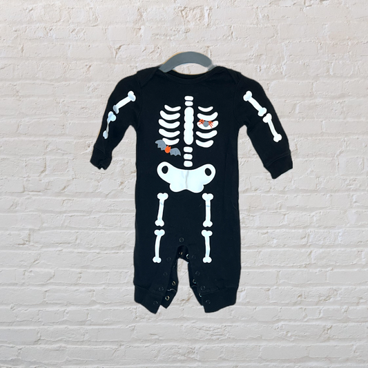 Carter’s Skeleton Romper (3M)