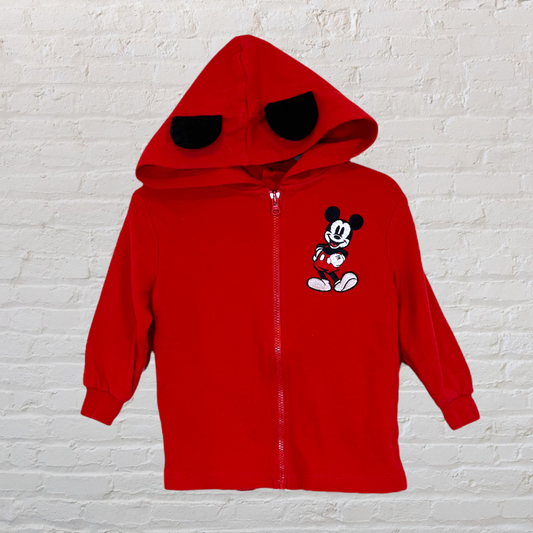 Disney Baby Light Hoodie With Mickey Patch (12M & 18M)