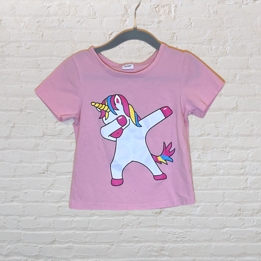 Unknown Brand Dabbing Unicorn T-Shirt (18-24)