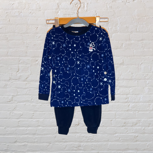 Uniqlo Mickey Stars Fleece Set (3T)