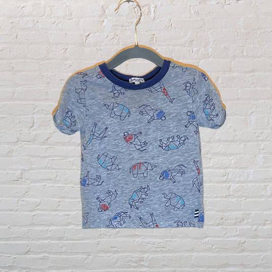 Splendid Geometric Animals T-Shirt (12-18)