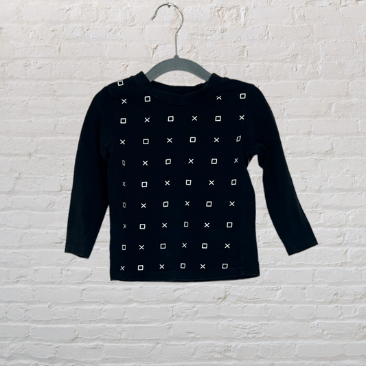 Tiny Tribe Patterned Long-Sleeve (12M)