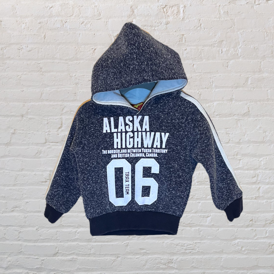 Trax Mini "Alaska Highway" Hoodie (12M)