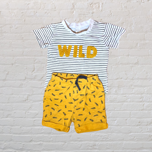 PL Baby "Wild" Animal Print Summer Set (9M)