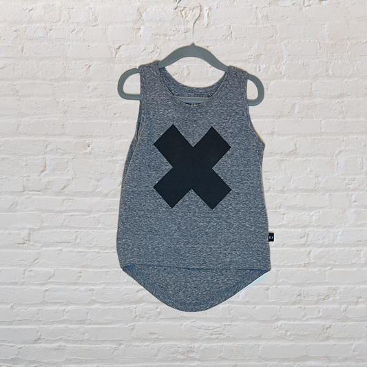 Huxbaby Marled “X” Tank (4T)