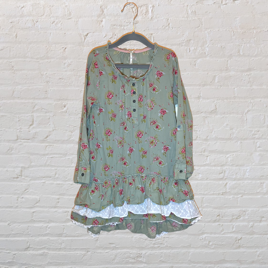 Next Layered Peplum Floral Dress (6)