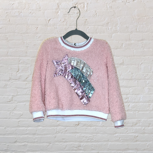 Baby Sara Shooting Star Sherpa Sweater (3T)