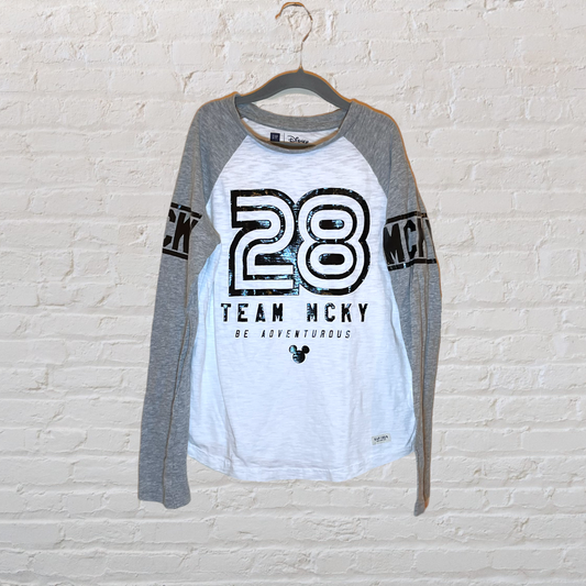 Gap x Disney "TEAM MCKY" Long-Sleeve Raglan (8)