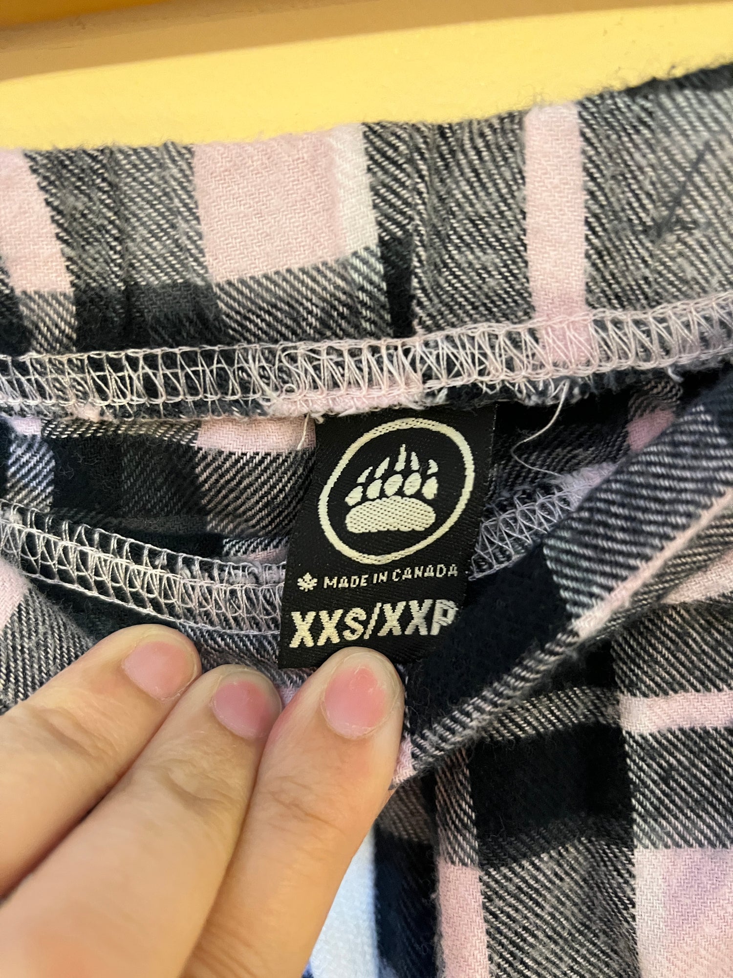 Muskoka Bear Wear Plaid Paw Lounge Pants (3T) – Piece By Piece Kids