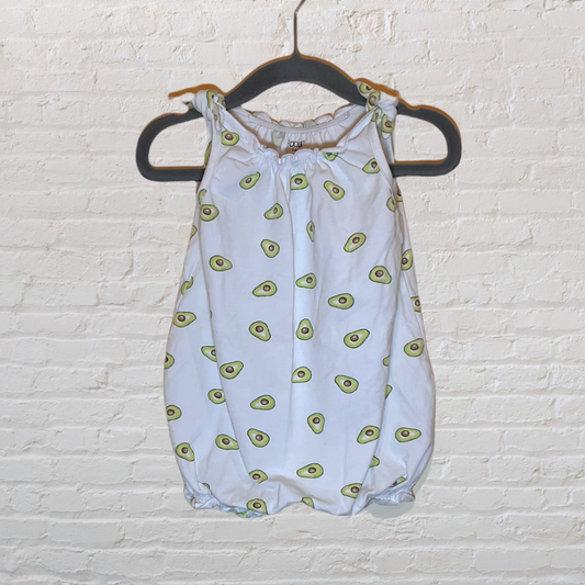 Focus Avocado Romper (6M)