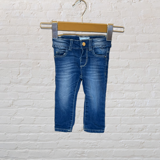 Mayoral Ruffle Detail Jeans (6M)