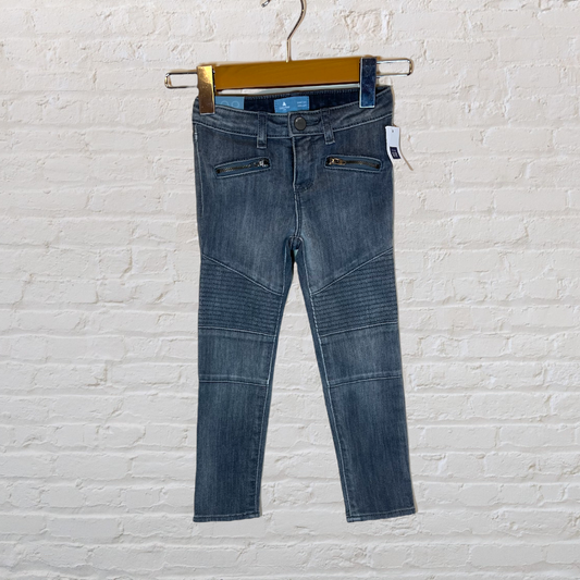 NEW! Gap Skinny Moto Jeans (4T)